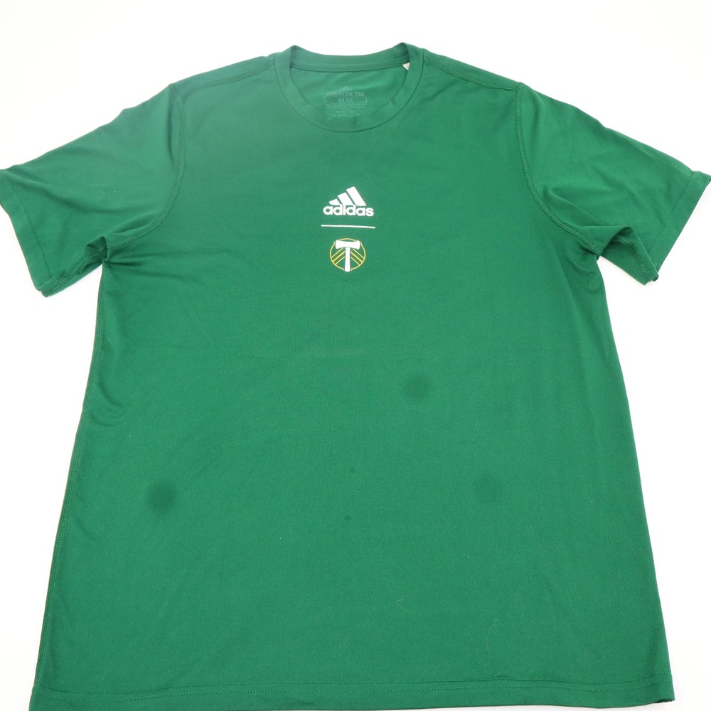 Adidas Portland Timbers Creator‎ Tee Mens Medium Green MLS Soccer Shirt EA1134